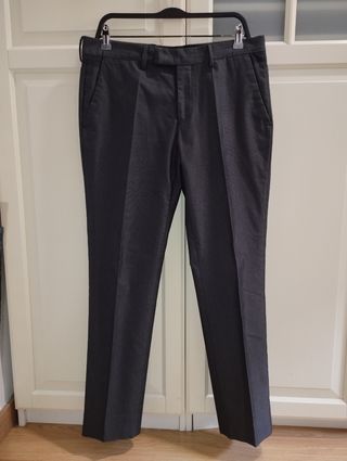Traje gris Zara talla M