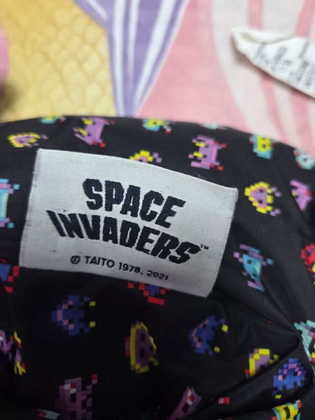 Piumino Zara Pacman Reversibile, unisex.