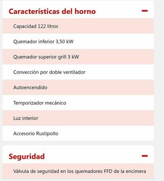 Cocina de gas butano 90 cm Inox
COCI90BX