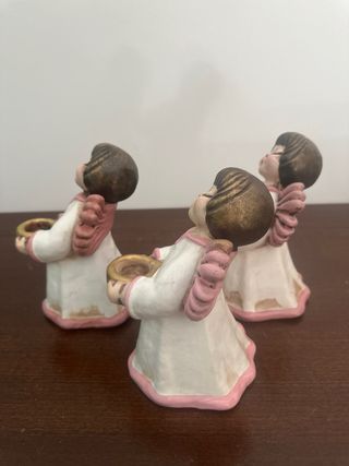 Set 3 Angeli Thun Bianco e Rosa