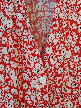 Vestido estampado floral mujer