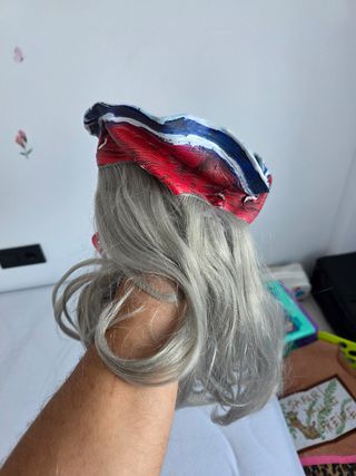 Máscara Pirata Fantasma Gris Multicolor