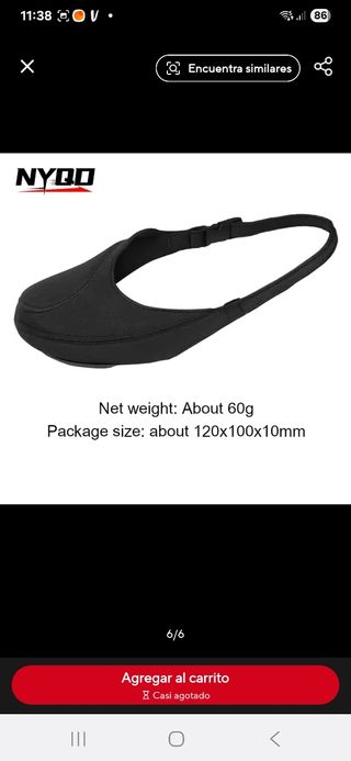 Protector de zapato moto (A estrenar)