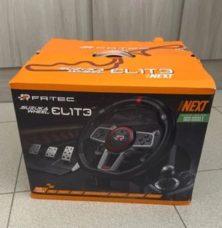 PS4 + Volante con manchas