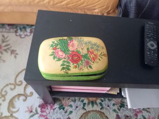 Joyero de madera pintado