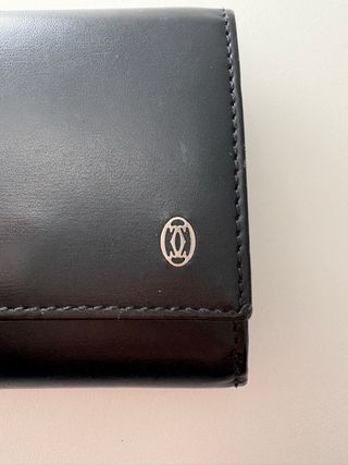 Portamonete Cartier Pelle Nera