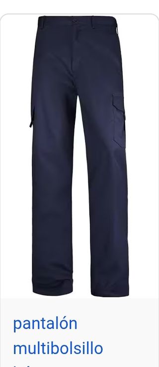 Pantalón de trabajo 5 bolsillos