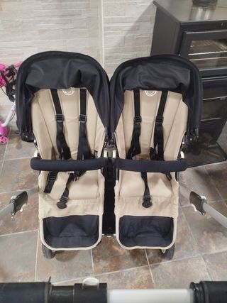 Carrito Gemelar Bugaboo Donkey. REGALO SACOS 