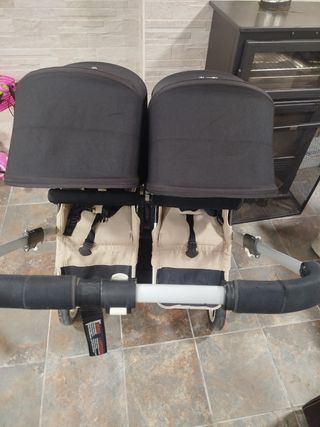 Carrito Gemelar Bugaboo Donkey. REGALO SACOS 