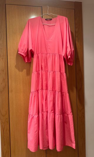 Vestido Zara fucsia talla XS
