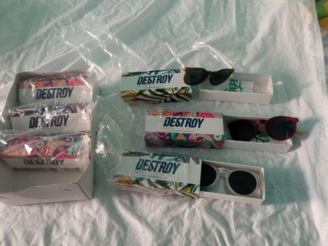 6 Gafas de Sol Destroy Multicolor