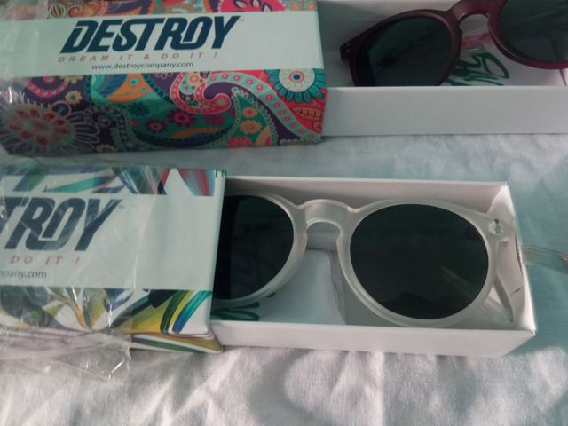 6 Gafas de Sol Destroy Multicolor