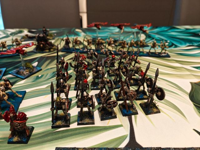 Esercito Khemri Re dei Sepolcri Warhammer TOW