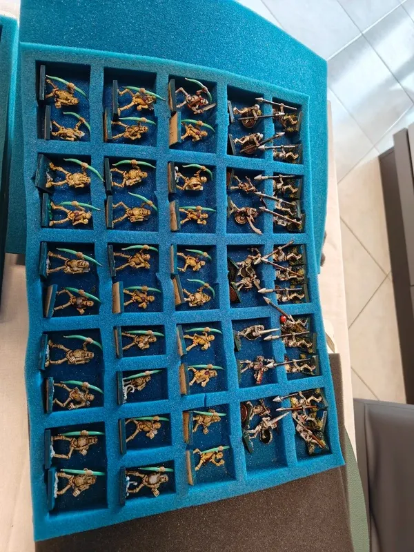 Esercito Khemri Re dei Sepolcri Warhammer TOW