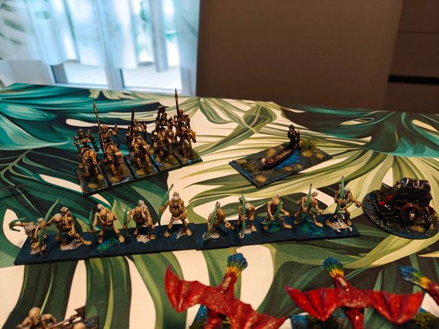 Esercito Khemri Re dei Sepolcri Warhammer TOW