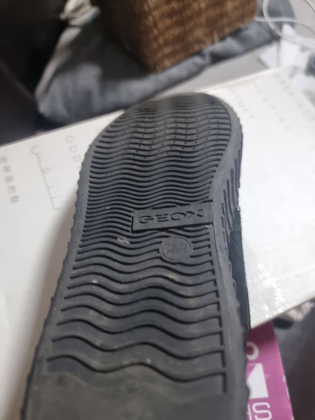 Zapatos Geox Negros Mujer