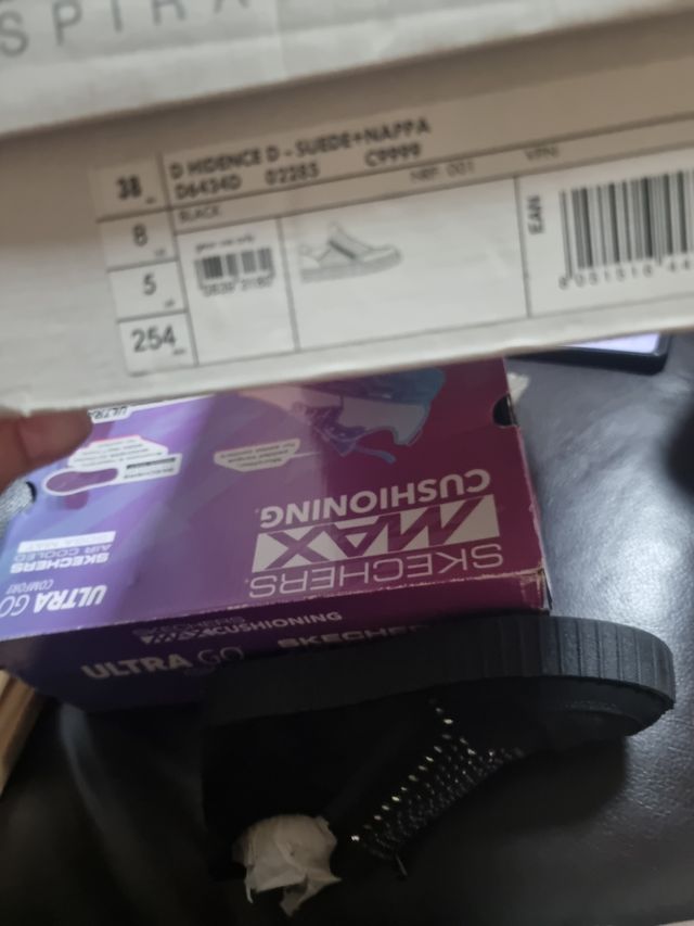 Zapatos Geox Negros Mujer