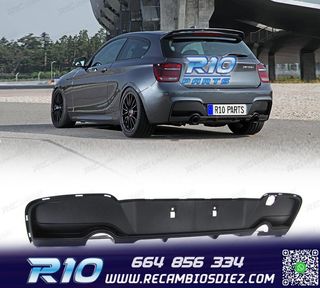 DIFUSOR BMW F20 F21 11-15 LOOK M PERFORMANCE DOBLE SALIDA