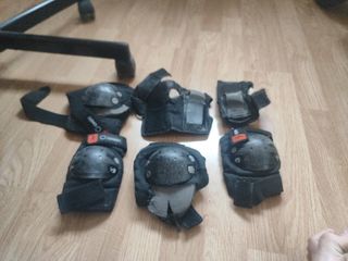 Pack Patines en Línea Niños Azul y Negro
