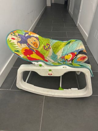 Hamaca para bebé con diseño de animales
