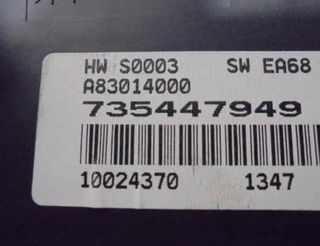 735447949 mando climatizador fiat grande 4016286