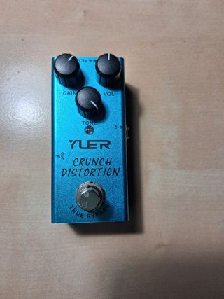 Pedal Guitarra Yuer Crunch Distortion