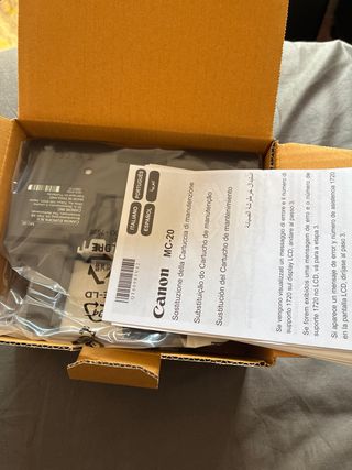 Cartucho de Mantenimiento MC-20