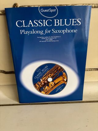 Classic blues Saxo Partitura 