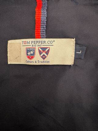 Cazadora Tom Pepper azul con capucha