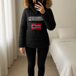 Abrigo Canguro Geographical Norway Negro