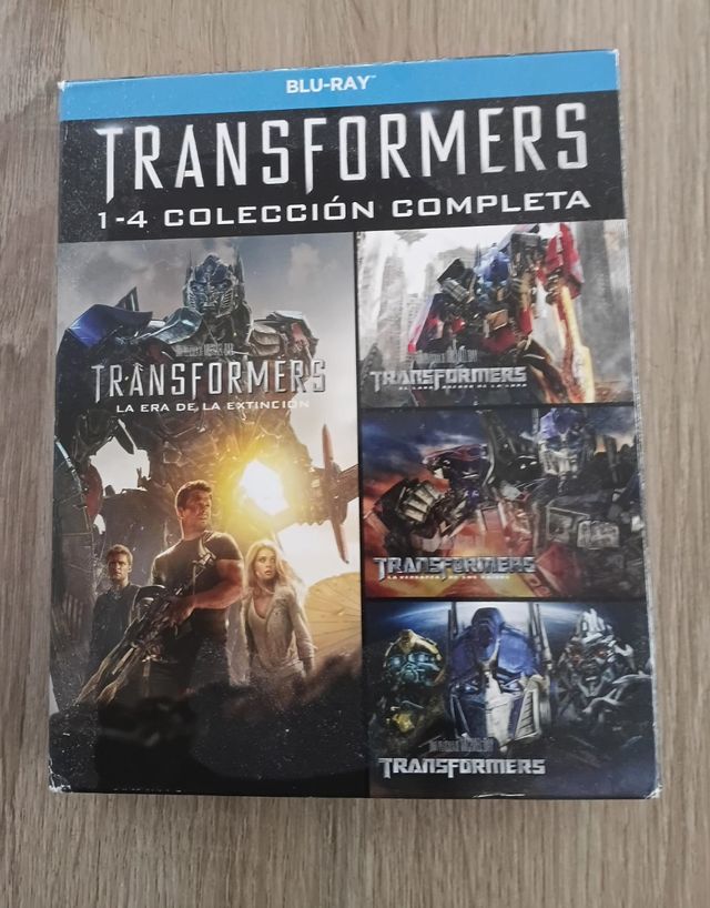 Colección Blu-ray Transformers 1-4