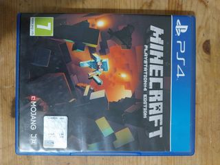 Videojuego minecraft de PlayStation 
