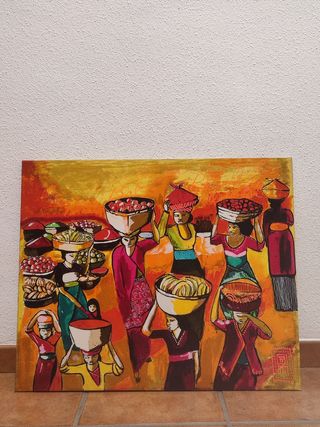 Cuadro decorativo cultural de tradición 