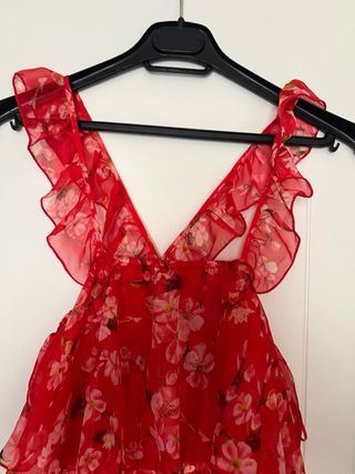 vestido Poète con etiqueta