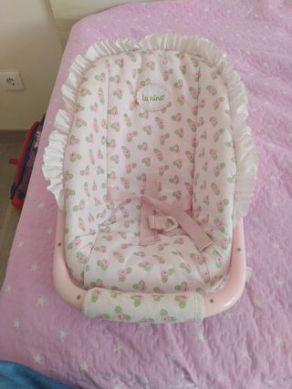 Mecedora de juguete La Nina floral