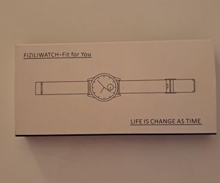 Reloj Fiziliwatch Negro Malla Ultrafino Hombre