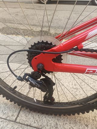 Bicicleta B-PRO 24AL Roja