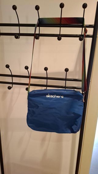 Bandolera deportiva Skechers azul