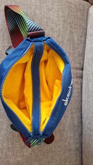 Bandolera deportiva Skechers azul