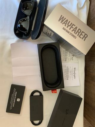 Gafas Ray-Ban Stories Wayfarer Negras
