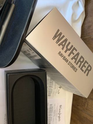 Gafas Ray-Ban Stories Wayfarer Negras