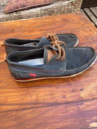 Náuticos Dj Santa Hombre Azul Marrón