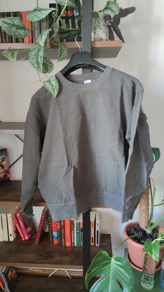 Jersey gris talla M del Zara