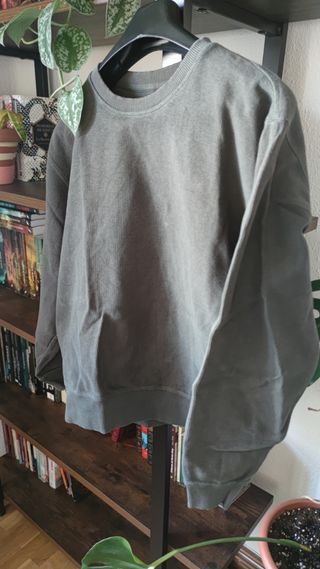Jersey gris talla M del Zara