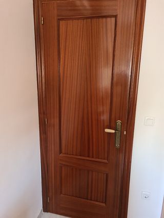 Puerta de madera 