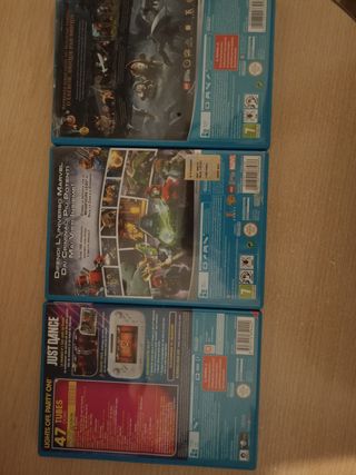 Juegos Wii U: Just Dance 4, Lego Marvel, Lego Hobb