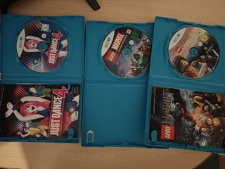 Juegos Wii U: Just Dance 4, Lego Marvel, Lego Hobb