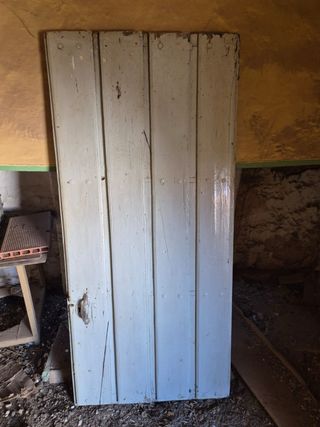 Puerta antigua madera 