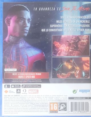 Marvel's Spider-Man: Miles Morales PS4