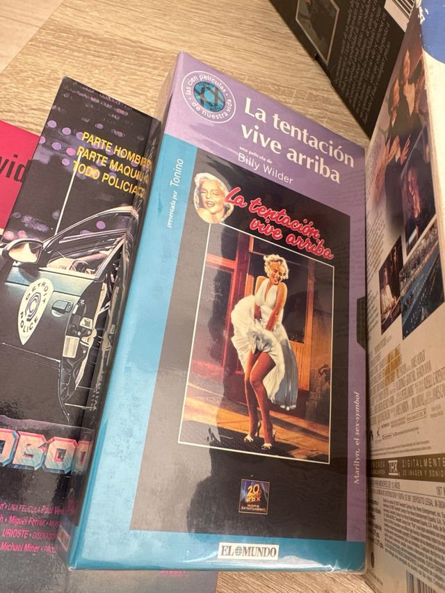 Lote 7 Cintas VHS Clásicos Cine